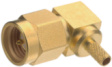 32S207-306L5 Cable connector, SMA angled SMA 50 Ohm