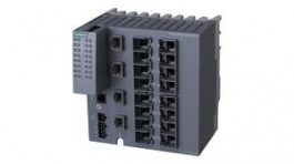 6GK5216-4GS00-2TC2, Industrial Ethernet Switch, RJ45 Ports 16, Fibre Ports 4SFP, 1Gbps, Layer 2 Managed, Siemens