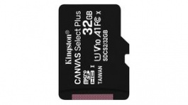 SDCS2/32GBSP, Memory Card microSDHC 32GB UHS-I/U1/V10, Kingston