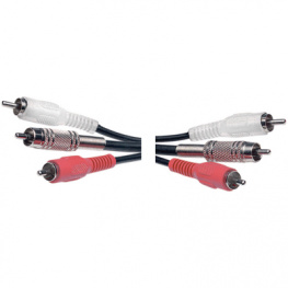 AC286-5M/BK-R, Composite cable 3x RCA-Plug 3x RCA-Plug 5 m, ELFA производитель