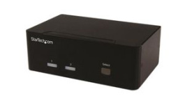 SV231DVGAU2A, 2-Port Dual VGA KVM Switch with Audio and USB Hub, StarTech.com