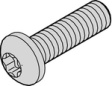 24560-161 [100 шт] Screw metric M2.5 x 12 mm Metallic