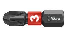 05057617001, Насадка; Phillips; PH3; Длина: 25мм; Монтаж: 1/4" (D6,3мм), Wera Tools