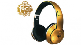 IB-HPH2-EK-GD, BigCityVibes stereo headphones gold, ICY BOX