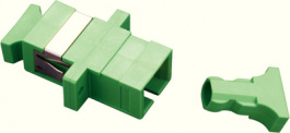SCAPCUSGREEN, FO adapter SC-APC/SC-APC SingleMode simplex, AFL Hyperscale