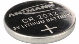 5020122, Lithium Button Cell Battery,&nbsp;&nbsp;Lithium Manganese Dioxide, 3 V, Ansmann