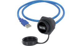 1310-1037-02, Кабель / адаптер; гнездо USB A, вилка USB A; 1310; V: USB 2.0, Encitech Connectors