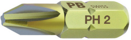 C6-190/2 PH, Bit with Colour Coding 25 mm PH 2, PB Swiss Tools