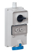 KI 1645 IB5 KI..IB5, sockets, interlocked socket-outlets, E16 fuse carrier, 16A(A.C.)