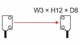 FT-Z30E, Датчик: световодный; Дальность: 0?3500мм; IP40; -40?60°C, Panasonic