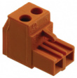 1281760000 BLA 2 SN OR Female header Pitch 5.08 mm, 2 Poles