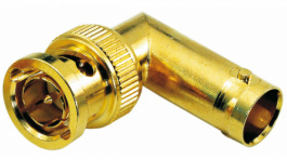 BNCM-BNCF/R, Adapter BNC male/female angled 75 Ohm, Contrik