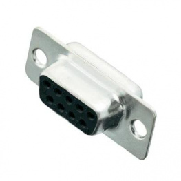 MHDD25-F-T-B-S, D-Sub Socket, Solder Pins, straight 25P, MH Connectors