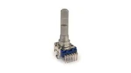 PRS12R-2025K-103B1, Dual Rotary Potentiometer, Metal Shaft 10kOhm, 50mW, Â±20 %, Bourns