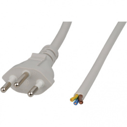 SP-223-10-G, Mains cable Type 12-Plug open 3 m, Maxxtro