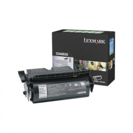 12A6835, High Capacity Toner black, Lexmark