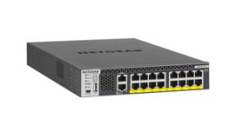 XSM4316PB-100NES, PoE Switch, Layer 3 Managed, 10Gbps, 500W, RJ45 Ports 16, PoE Ports 16, NETGEAR