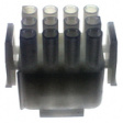 1-480708-0 Straight Plug housing, 6.35 mm, 12 Pole