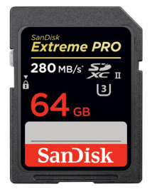 SDSDXPB-064G-G46, Extreme Pro SDXC card 64 GB, Sandisk