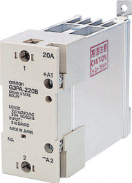 G3PA-220B-VD, Solid state relay single phase 4...30 VDC 20 A, Omron