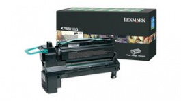 X792X1KG, Toner Cartridge, 20000 Sheets, Black, Lexmark