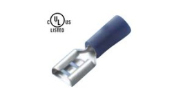 RND 465-00505 [100 шт], Blade Receptacle Vinyl Blue 2.8 x 0.8 mm Pack of 100 pieces, RND Connect