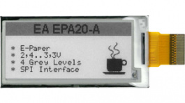 EA EPA60-A, Дисплей: е-бумага; 6"; 800x480; Размер окна: 91,8x123,6мм; 3,3ВDC, Electronic Assembly