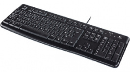 920-002517, Keyboard K120 IT USB Black, Logitech
