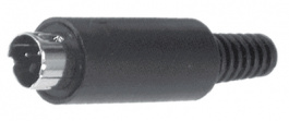 MD06PZ, Cable connector, Mini-DIN 6 -pin Mini-DIN 6 Soldering Connection, Deltron swiss