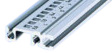 34560-520 Rear long lip rail, Aluminium