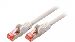 VLCP85221E15, Patch cable CAT6 S/FTP 1.5 m Grey, Valueline
