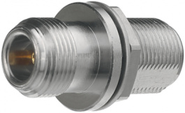 53K503-K00N5, Straight Adapter, N Socket - N Socket, 50Ohm, Rosenberger connectors