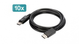 AK-990901-020-S, Video Cable Set, DisplayPort Plug - DisplayPort Plug 2m, DIGITUS