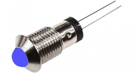 571-520-04-40, LED Indicator blue 4.0...4.5 VDC Stranded Wires, 300 mm, Marl