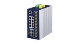 IGS-6325-8T8S4X, Ethernet Switch, RJ45 Ports 8, Fibre Ports 12SFP, 10Gbps, Layer 3 Managed, Planet