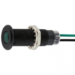 348811G1G81NCL1, LED Indicator green 5...28 V, Sloan