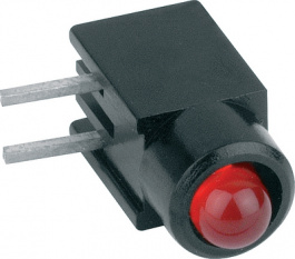 2817.2031, LED; в корпусе; красный; 2,8мм; Кол-во диод: 1; 20мА; 60°; 1,2?4мкд, Mentor