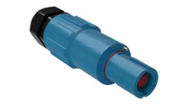 SPPC-PWL-LD-N-BU-S-120-M, Blue Cable / Line Drain Connector, 400A, Radiall