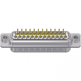 DTS37SY/2M85UN, D-Sub socket 37 Female Solder PCB THT/Straight, Deltron swiss