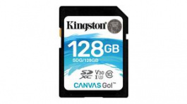 SDG/128GB, SDXC Card 128GB UHS-I/U3/V30, Kingston