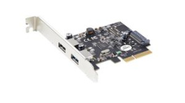 PEXUSB312A3, 10 Gbps USB-A PCIe Card, 2x USB 3.1, PCI-E x4, StarTech.com