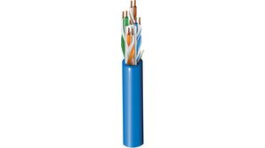 1752A 0061000 [305 м], LAN Cable PVC CAT5e 4x2x0.25mm\x1a U/UTP Blue 305m, Belden