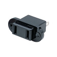 EDK AC-1 Chassis coupler straight black USA