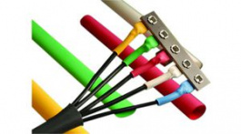 F2211/8 YL103, Heat-Shrink Tubing 2:1 1.2 m PVC Yellow, Alpha Wire
