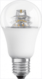 5W/827 220-240V E27 CLEAR, LED lamp E27, Osram