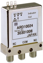 ARD52024, Signal relay 24 VDC 50 Ohm 900 mW Soldering Connection, Panasonic