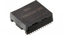 7490220120, LAN transformer SMD 1:1 350 uH Ports%3D1, WURTH Elektronik