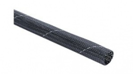 HEGPETFR08-PET-BK (100) [100 м], Cable Sleeving 7 ... 13mm Polyester 100m Black / White, HellermannTyton