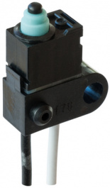 ASQM11630, Micro switch IP67 50 mA Plunger Sliding contacts 1 make contact (NO), Panasonic