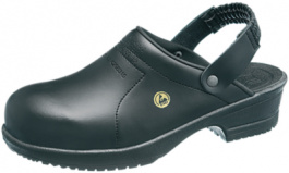FILE BLACK SIZE=45 (pair), ESD clogs Size=45 black Pair, Sievi